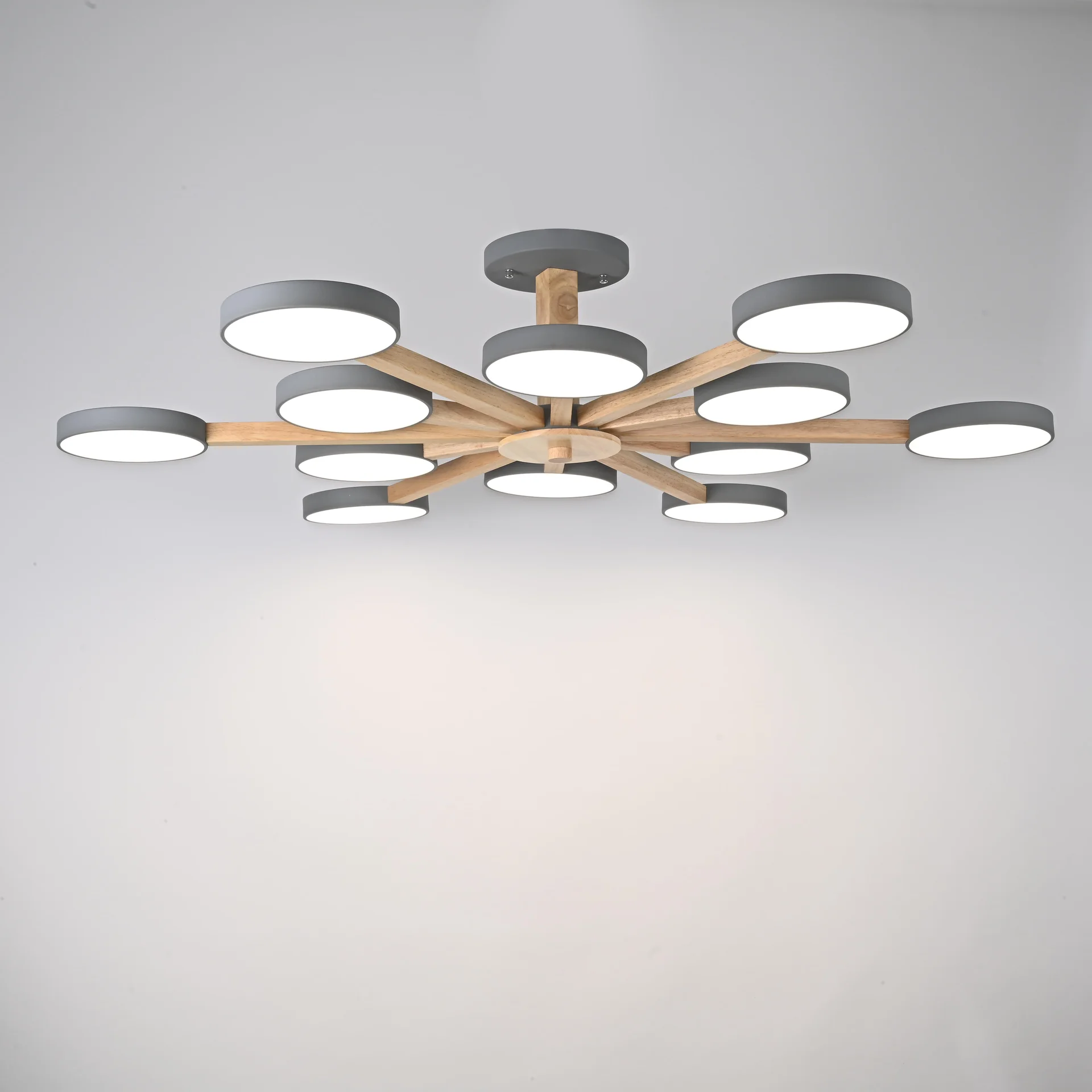 Потолочная люстра TURNA L12 Grey - миниатюра 2