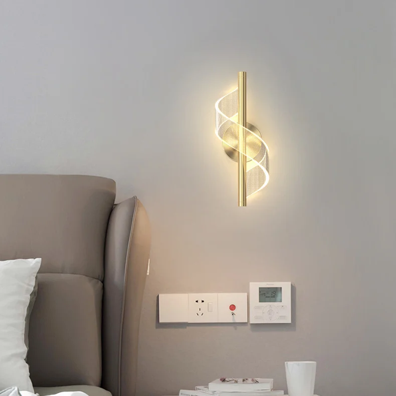 Настенный светильник ORNELLA WALL Brass - миниатюра 8