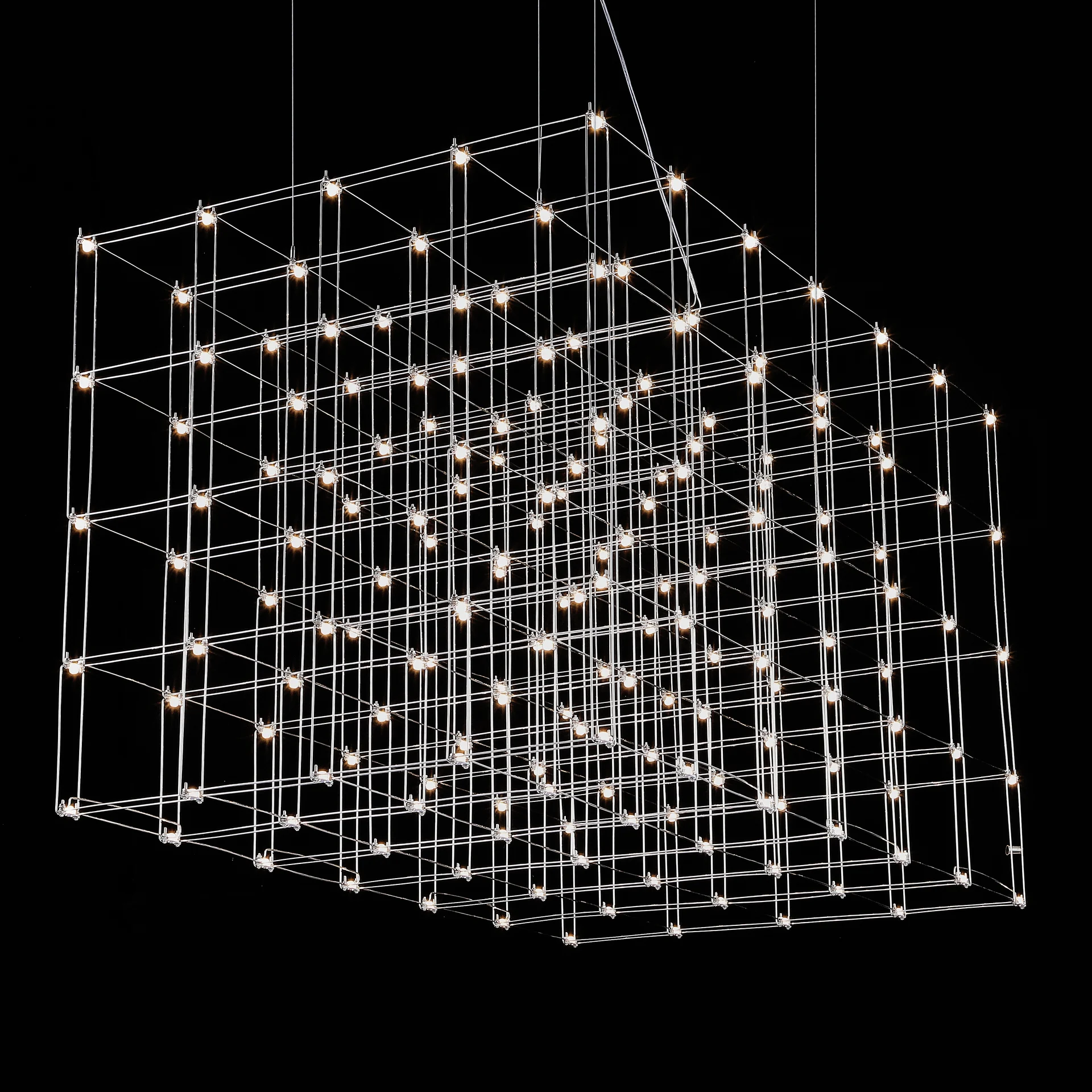 Подвесная люстра Quasar Cosmos Square LED pendant light 80/80/140 - миниатюра 7