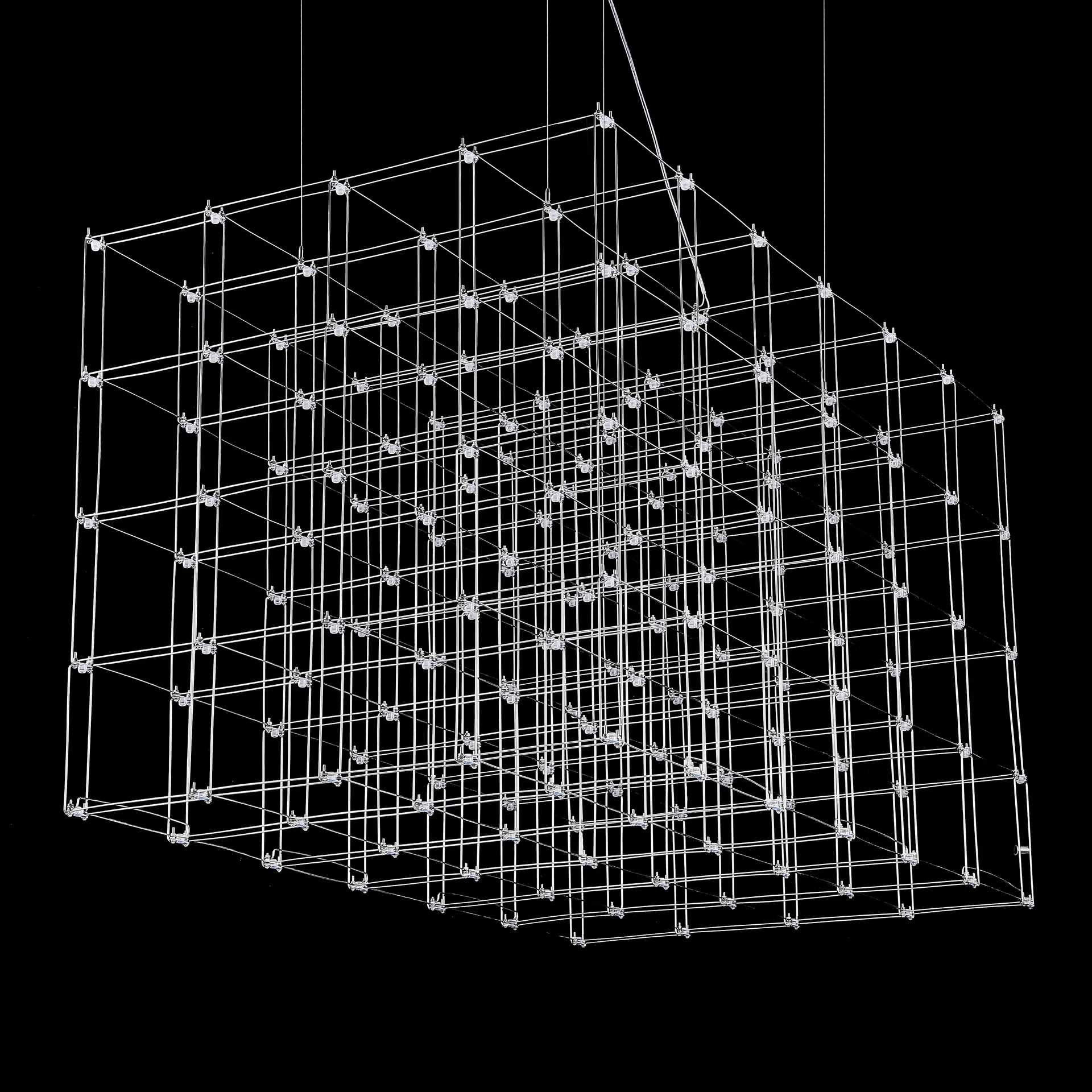 Подвесная люстра Quasar Cosmos Square LED pendant light 80/80/140 - миниатюра 8