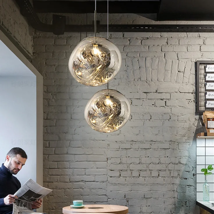 Подвесной светильник Tom Dixon Melt Pendant Silver D38 - миниатюра 10