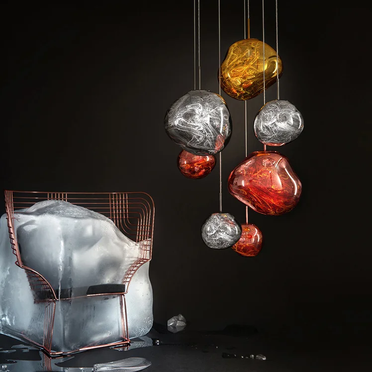 Подвесной светильник Tom Dixon Melt Pendant Silver D38 - миниатюра 3