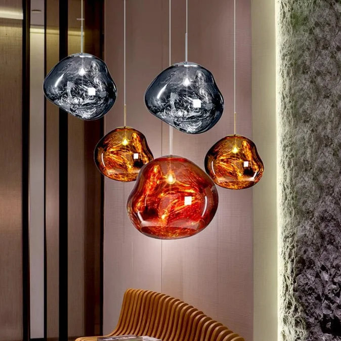 Подвесной светильник Tom Dixon Melt Pendant Silver D38 - миниатюра 7