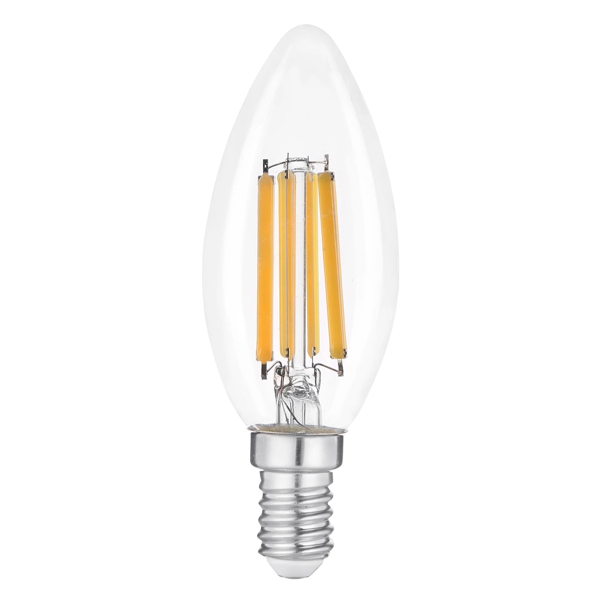 Светодиодная лампа E14 candles мощность 7W 2700K Transparent от ImperiumLoft - миниатюра 2