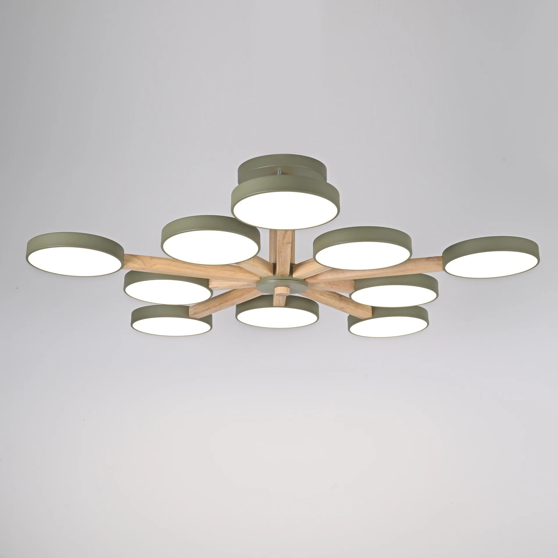 Потолочная люстра TURNA L10 Khaki - миниатюра 9