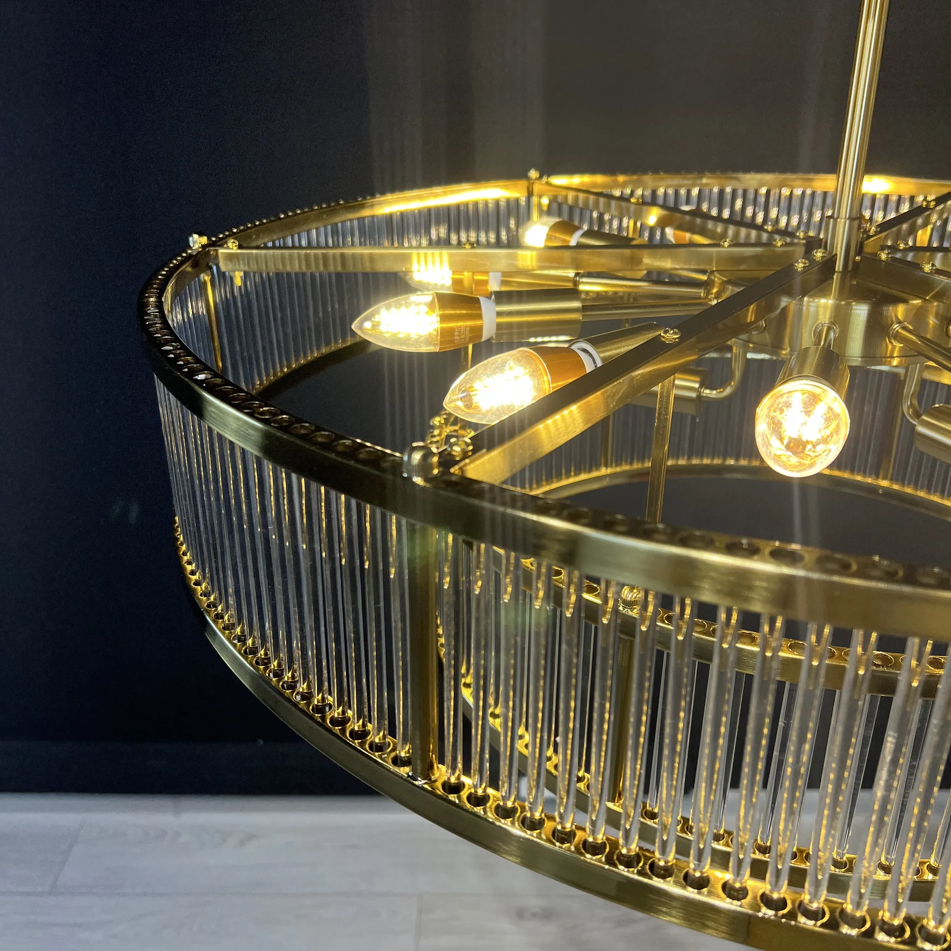 Люстра на штанге RH Marais Round Chandelier D100 - миниатюра 10