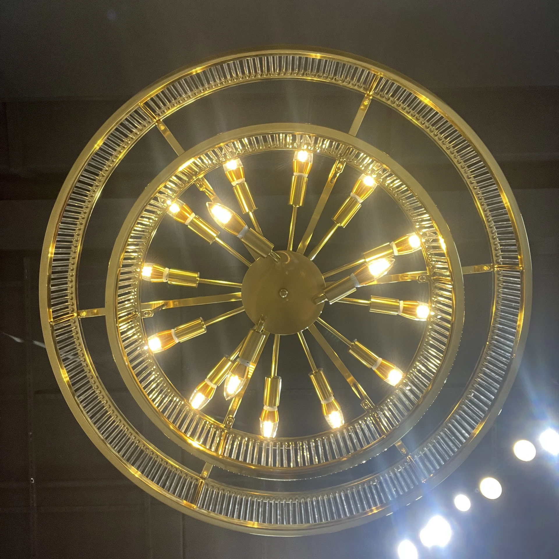 Люстра на штанге RH Marais Round Chandelier D100 - миниатюра 6