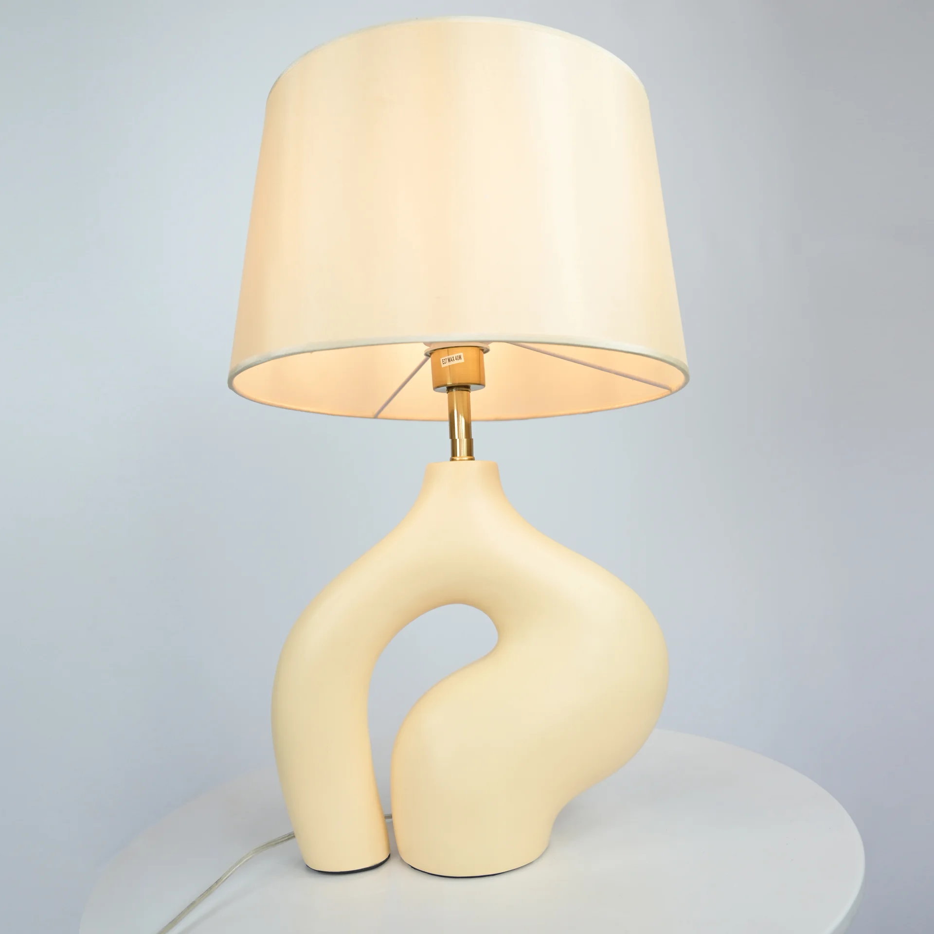 Настольная лампа Abstractic Beige - миниатюра 8