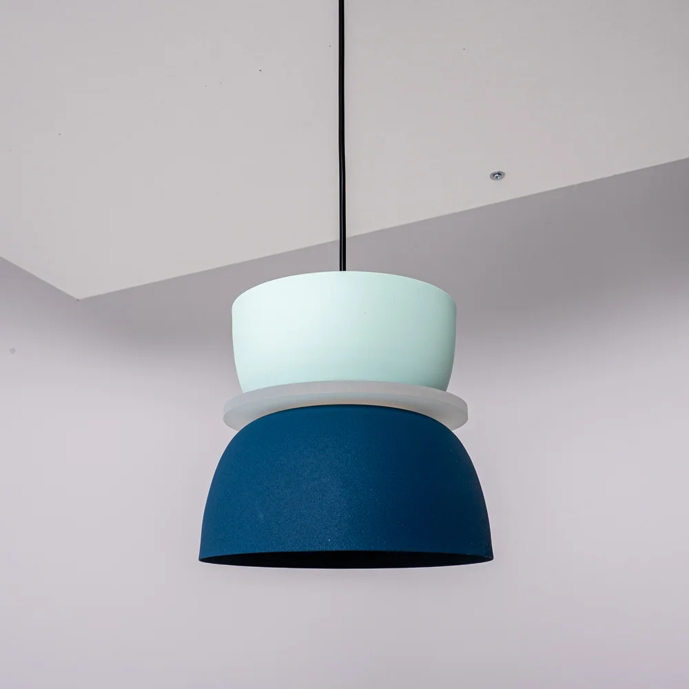 Подвесной светильник ILO D22 blue/mint - миниатюра 12