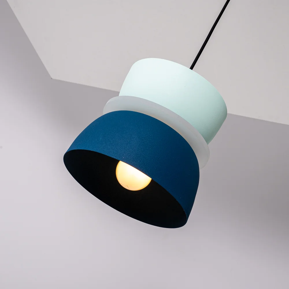 Подвесной светильник ILO D22 blue/mint - миниатюра 14