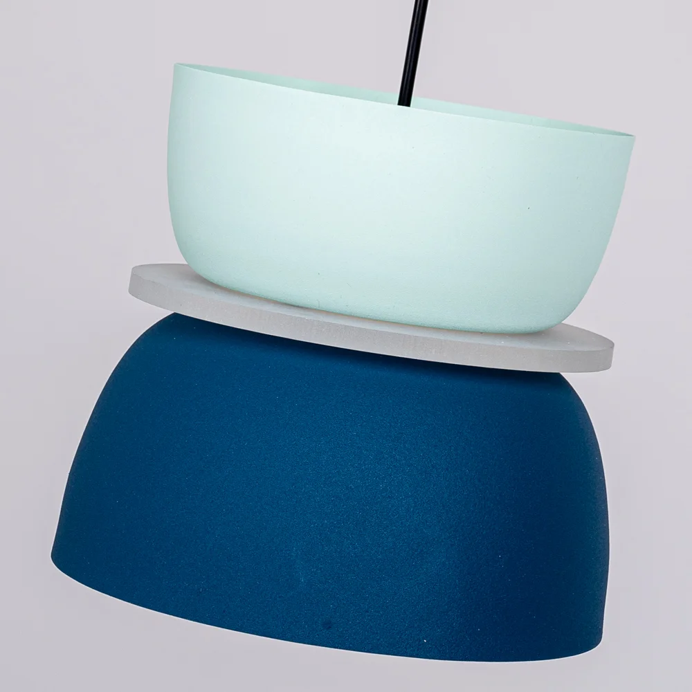 Подвесной светильник ILO D22 blue/mint - миниатюра 7