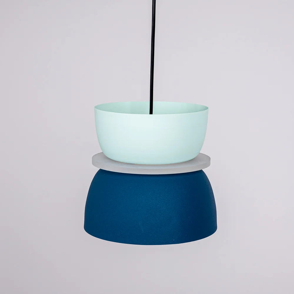 Подвесной светильник ILO D22 blue/mint - миниатюра 8