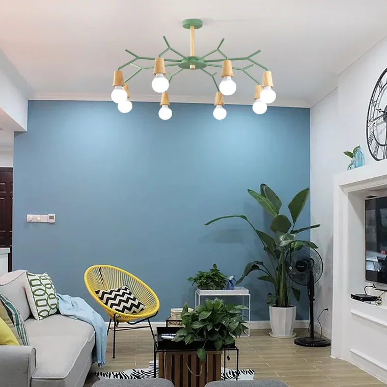 Потолочная люстра LES COLOR D80 Yellow - миниатюра 4