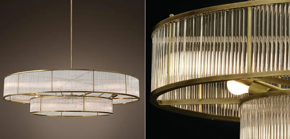Люстра на штанге RH Marais Round Chandelier D120 - миниатюра 23