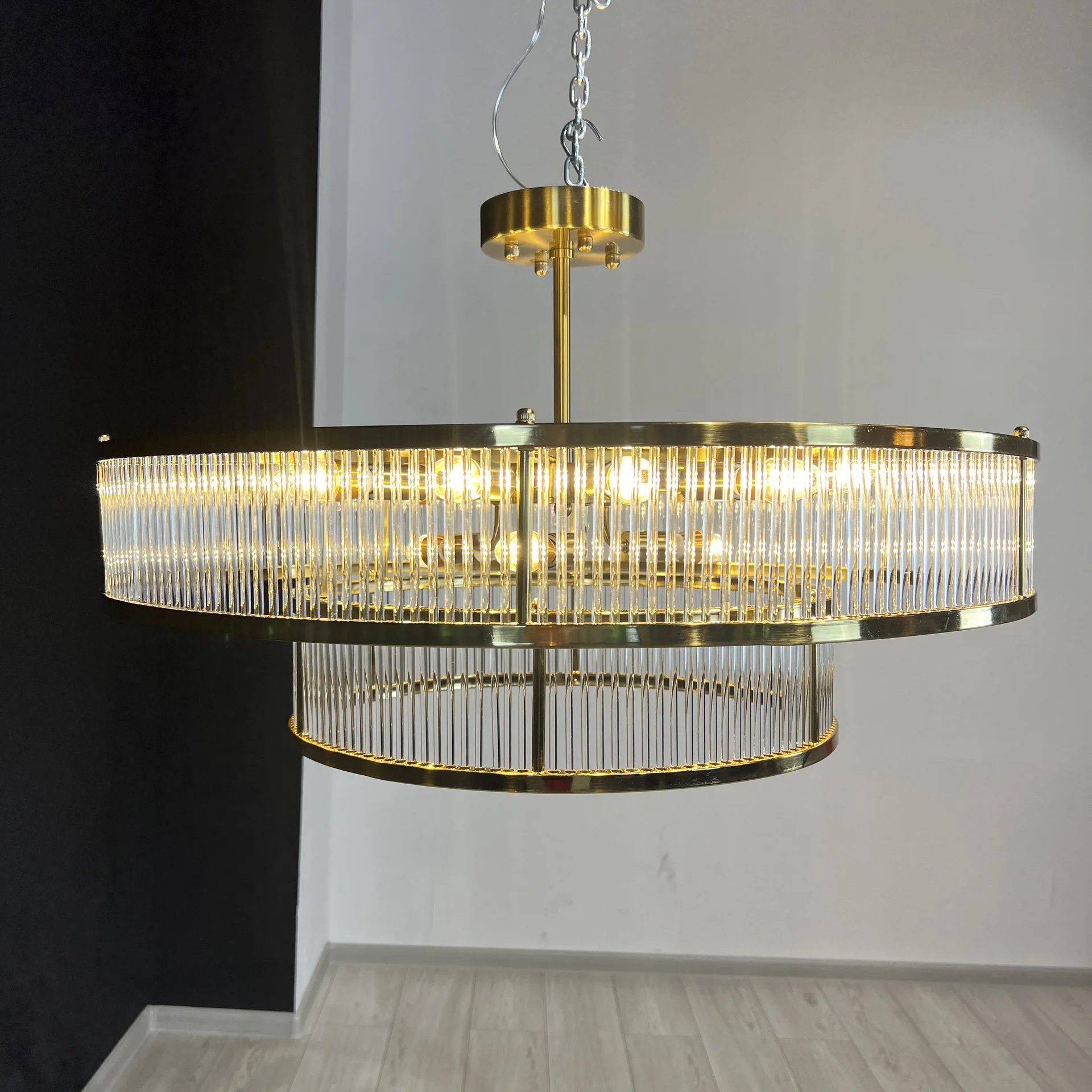 Люстра на штанге RH Marais Round Chandelier D120 - миниатюра 4