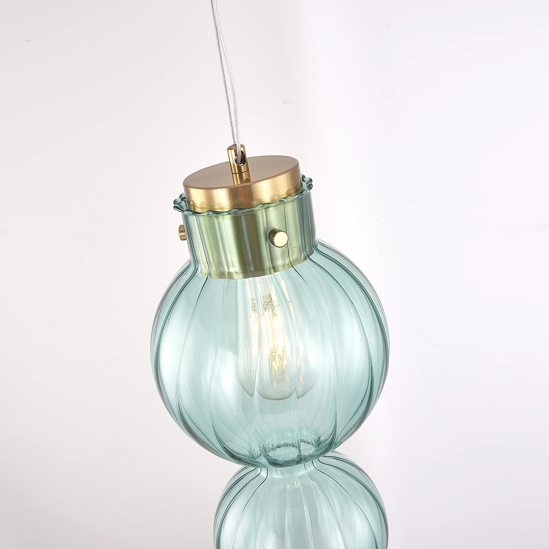 Подвесной светильник Heathfield Lighting - Medina Pendant Blue - миниатюра 6