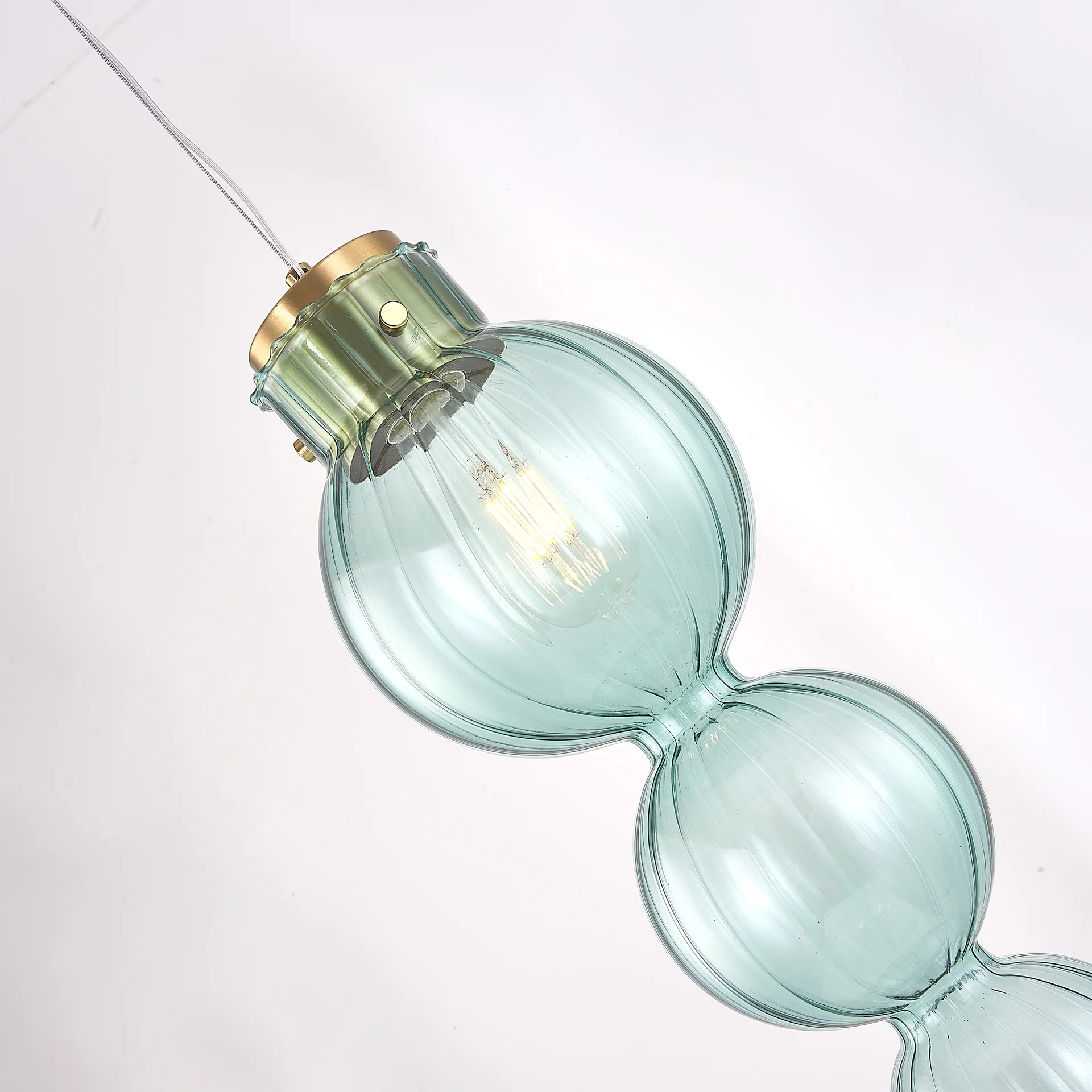 Подвесной светильник Heathfield Lighting - Medina Pendant Blue - миниатюра 7