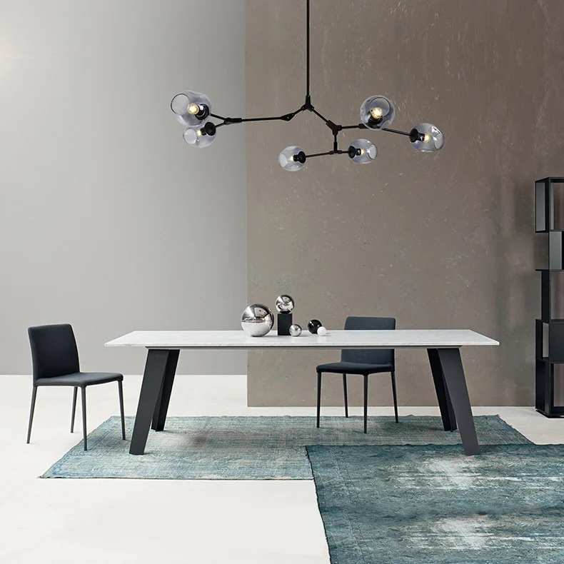 Люстра на штанге Адель Branching Bubble Chandelier L11 Black Amber - миниатюра 11
