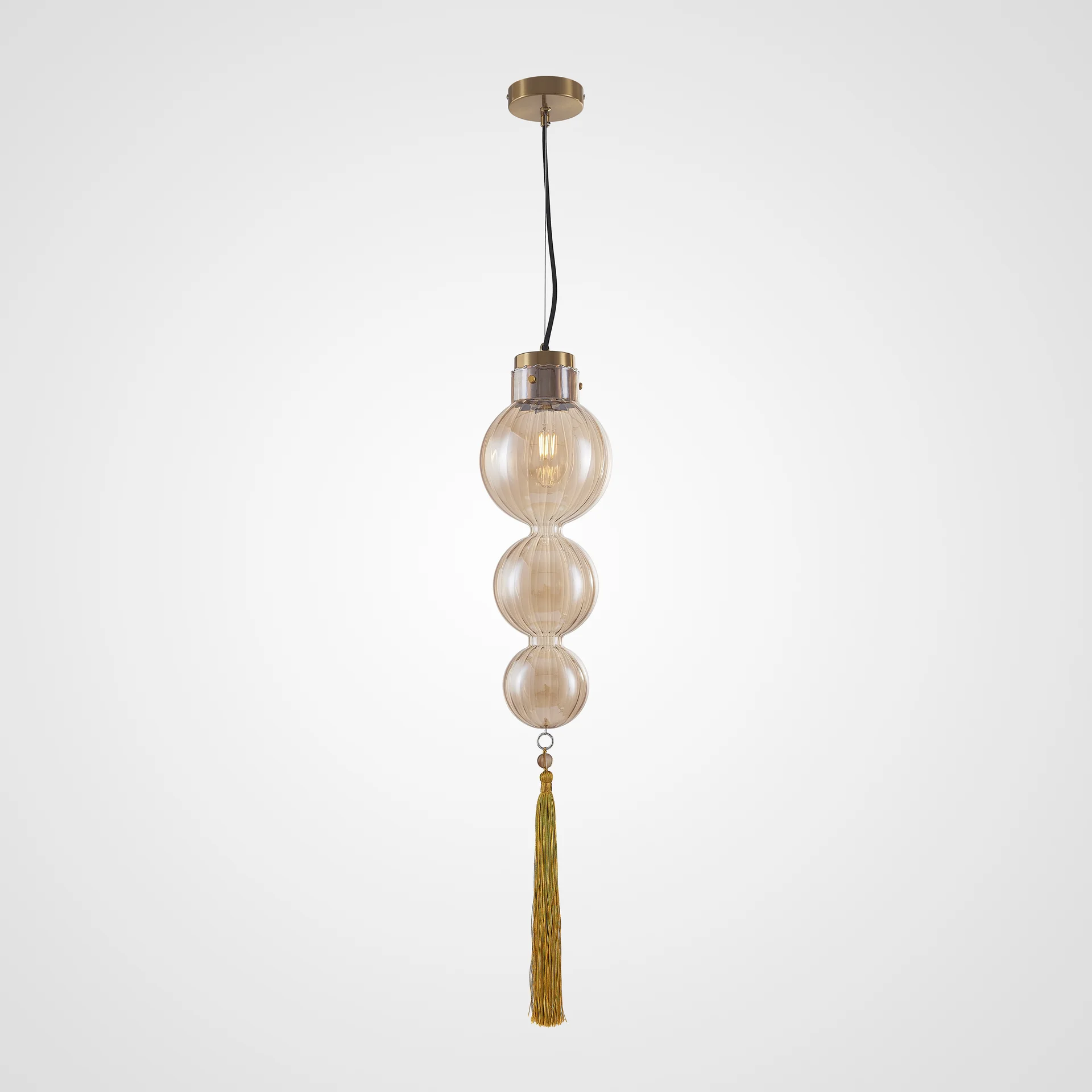 Подвесной светильник Heathfield Lighting - Medina Pendant Brown - изображение 1