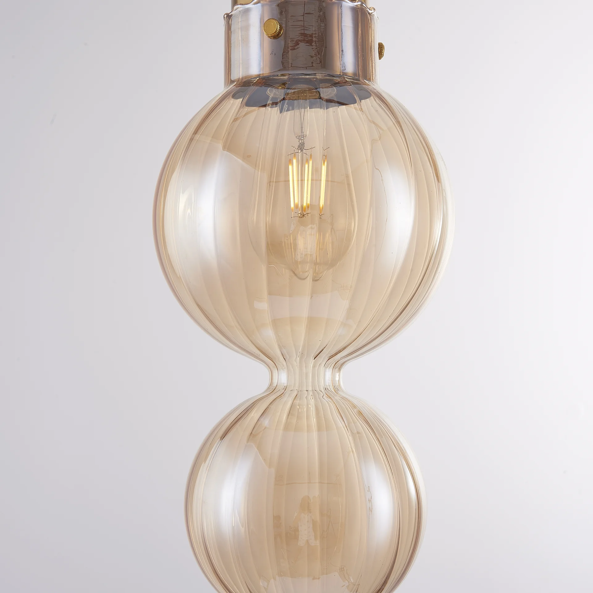 Подвесной светильник Heathfield Lighting - Medina Pendant Brown - миниатюра 2