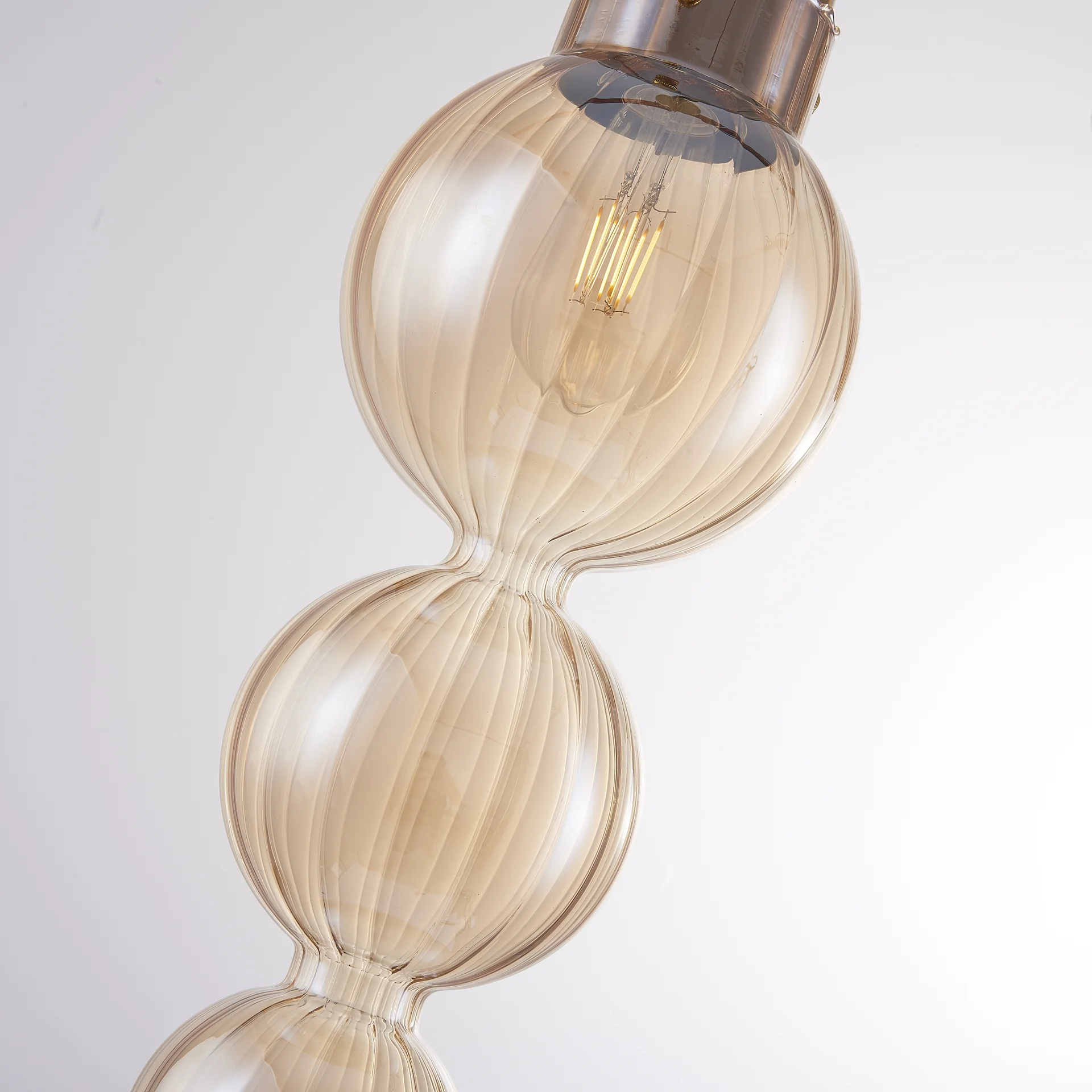 Подвесной светильник Heathfield Lighting - Medina Pendant Brown - миниатюра 4