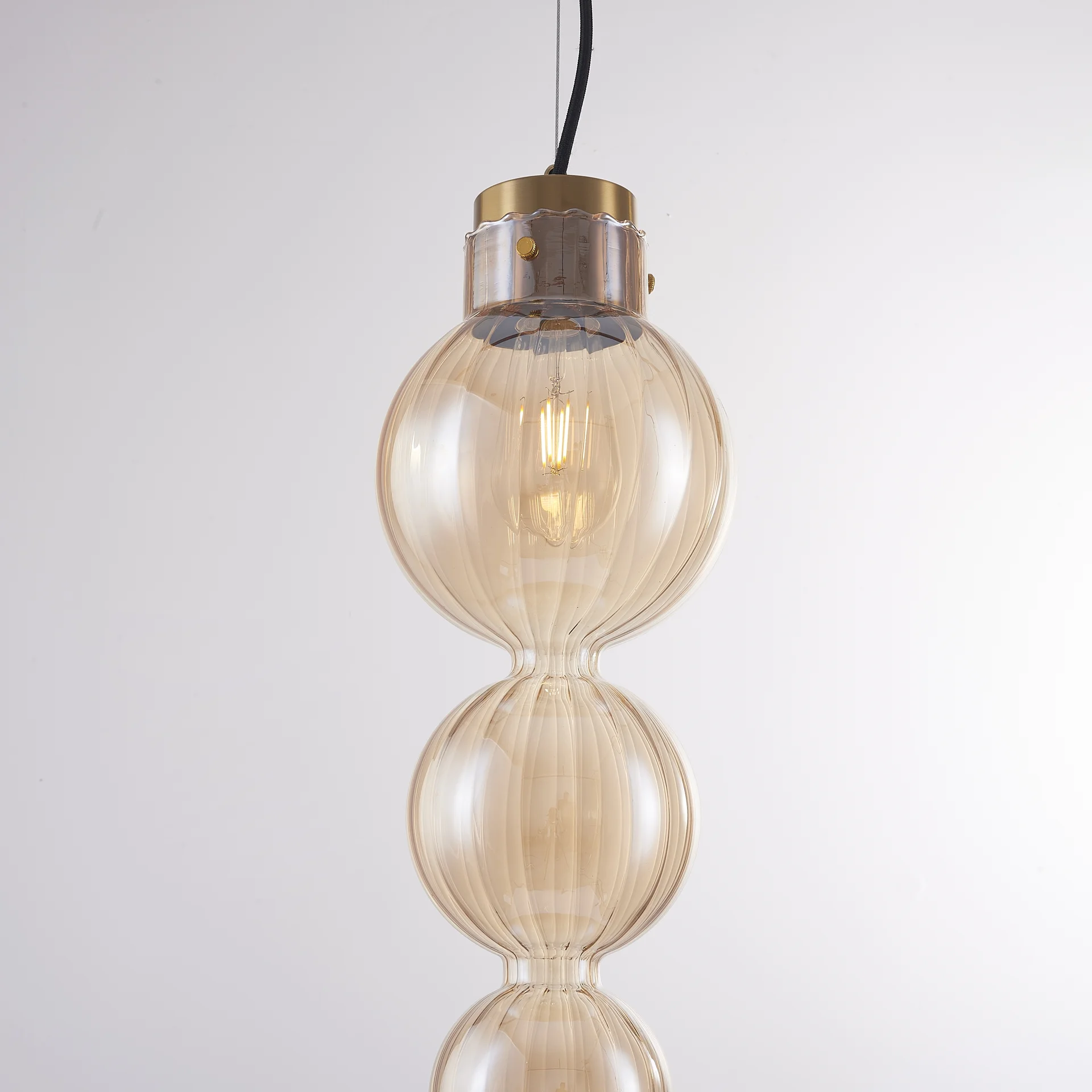 Подвесной светильник Heathfield Lighting - Medina Pendant Brown - миниатюра 5