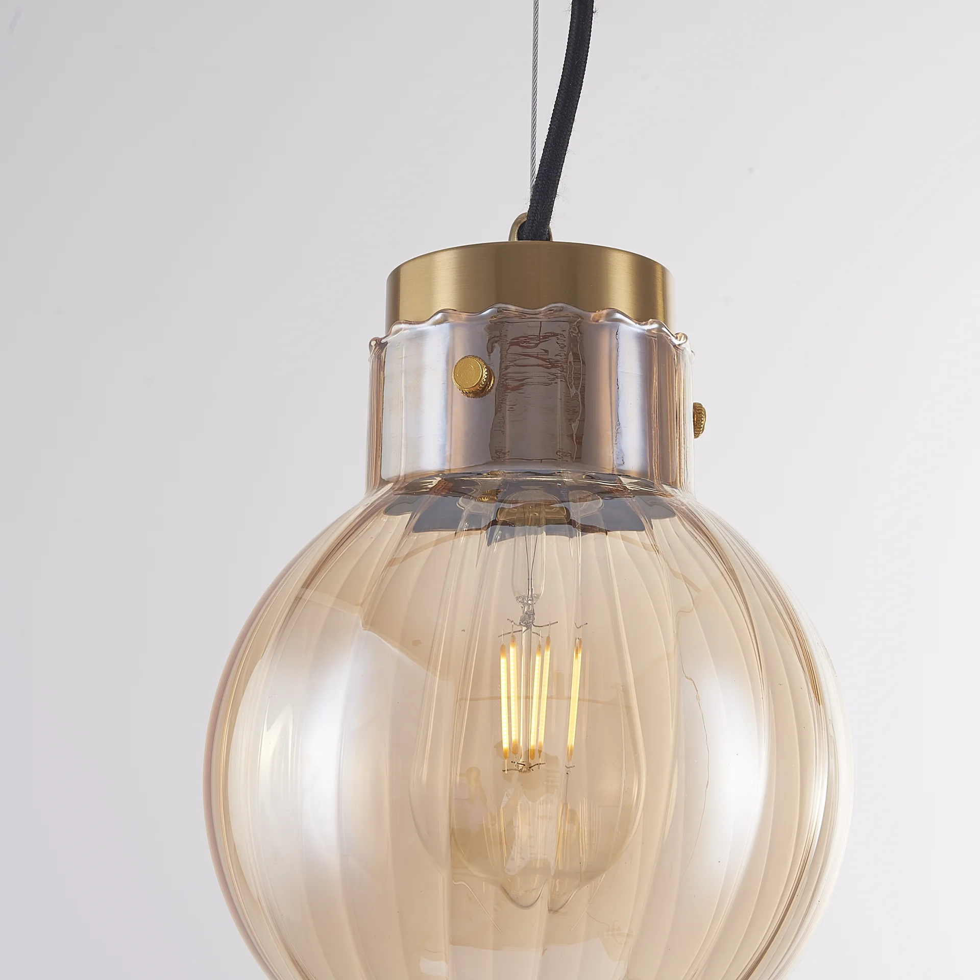 Подвесной светильник Heathfield Lighting - Medina Pendant Brown - миниатюра 7