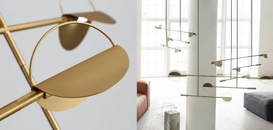 Люстра BOLIA LEAVES PENDANT Brass 4000К - миниатюра 2