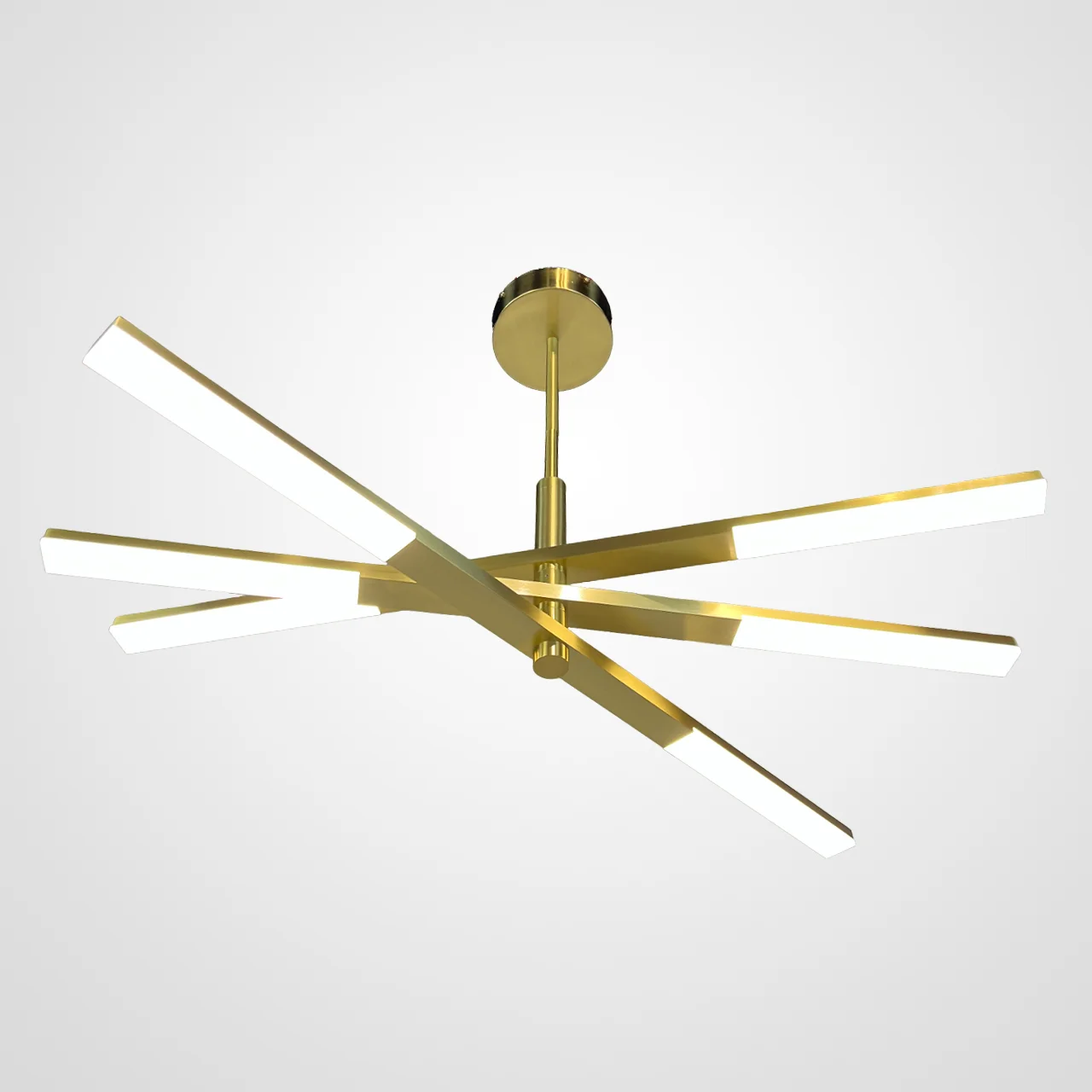 Люстра на штанге ORTON на 3 D96 Gold - миниатюра 14