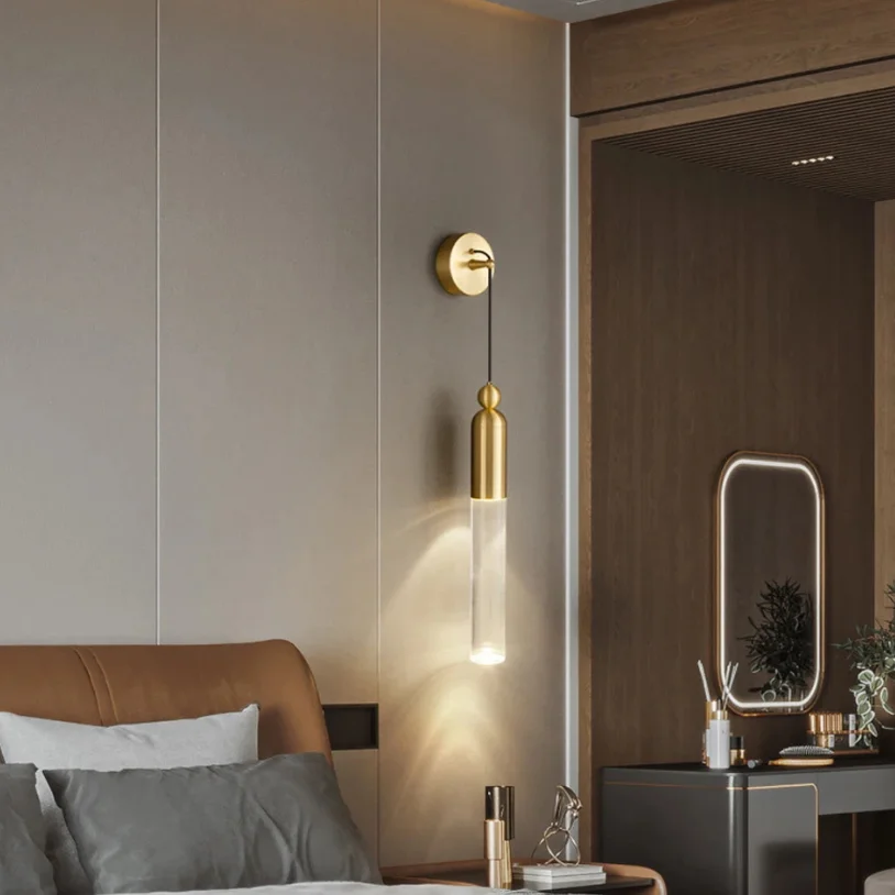Настенный бра-светильник GELIS WALL Brass - миниатюра 7