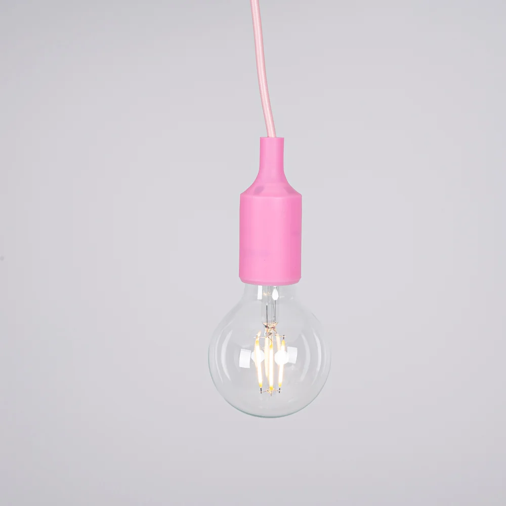 Подвесной светильник Muuto E27 Pink - миниатюра 4