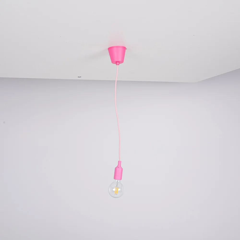 Подвесной светильник Muuto E27 Pink - миниатюра 6