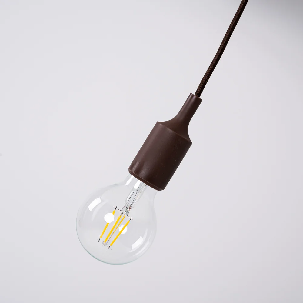 Подвесной светильник Muuto E27 Brown - миниатюра 6