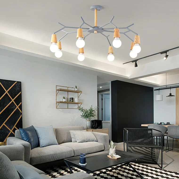 Потолочная люстра LES COLOR D72 Grey - миниатюра 3