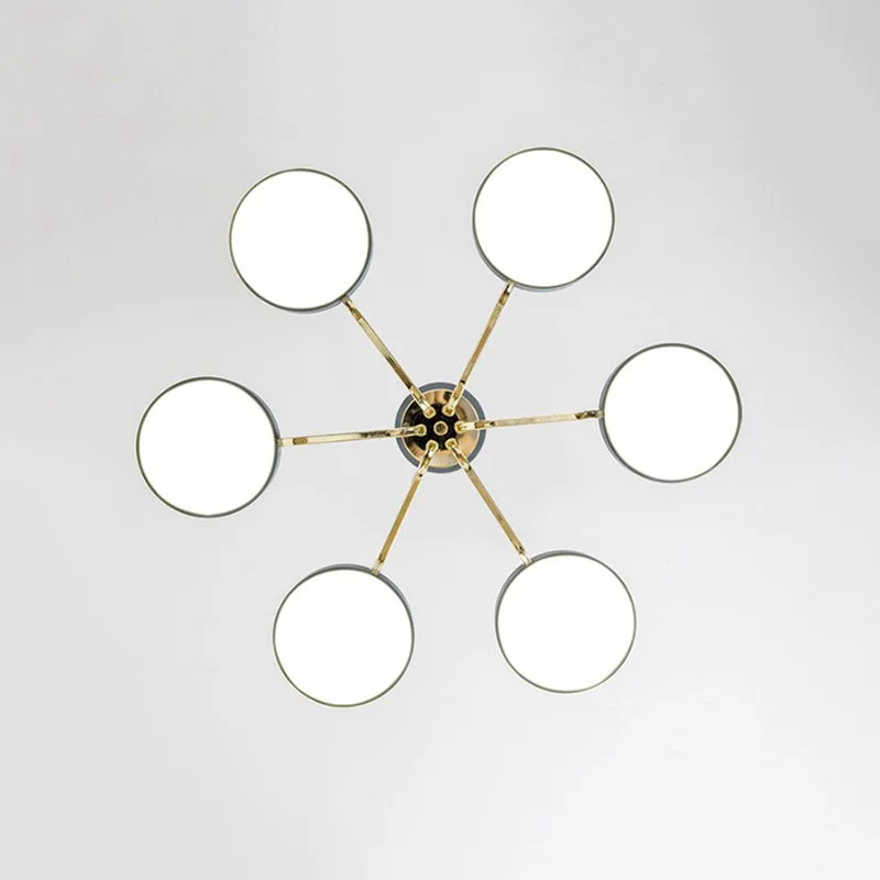 Люстра на штанге TAVIS D78 Gray - миниатюра 12