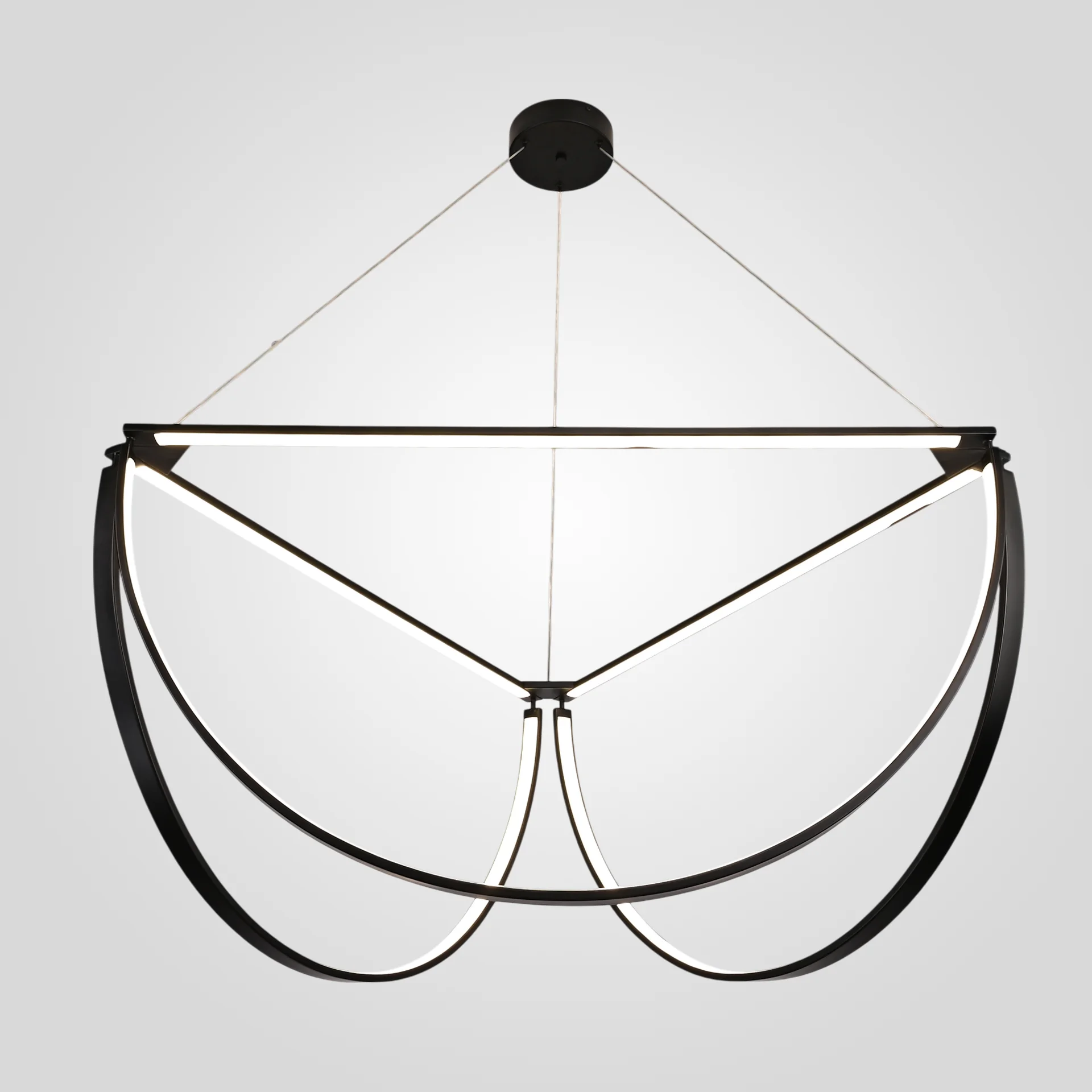 Подвесной светильник SOLANA LIGHT 3 Black - изображение 1