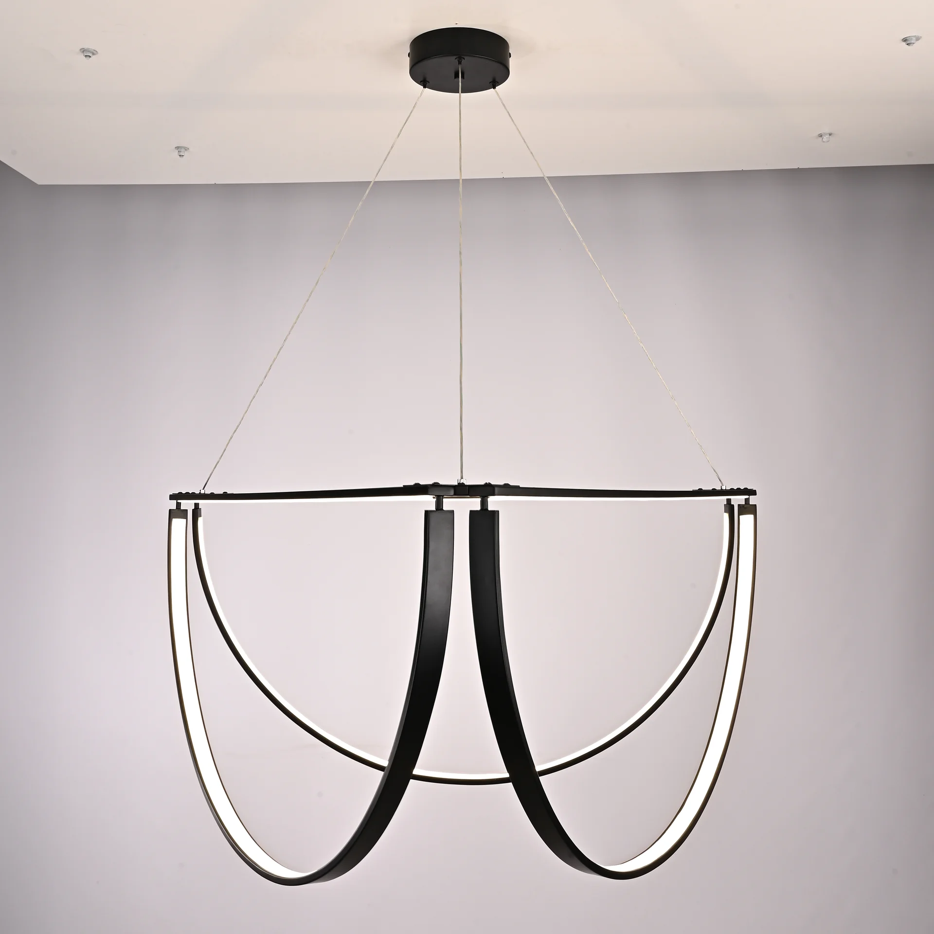 Подвесной светильник SOLANA LIGHT 3 Black - миниатюра 2