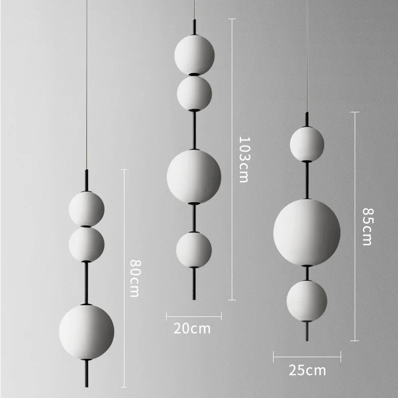 Подвесной светильник White beads Pendant D50 - миниатюра 27