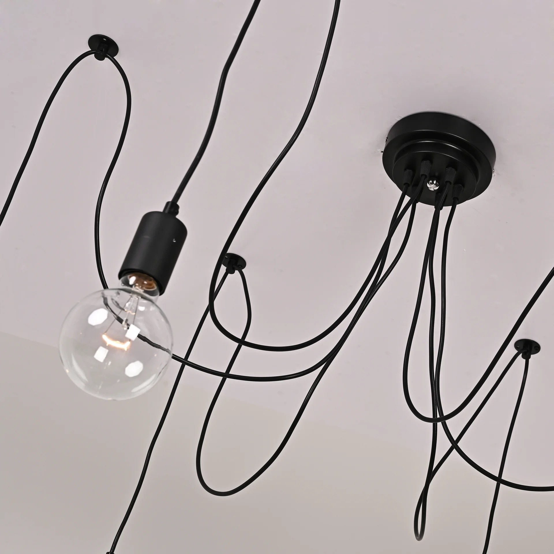 Люстра Spider Black L6 ImperiumLoft - миниатюра 12