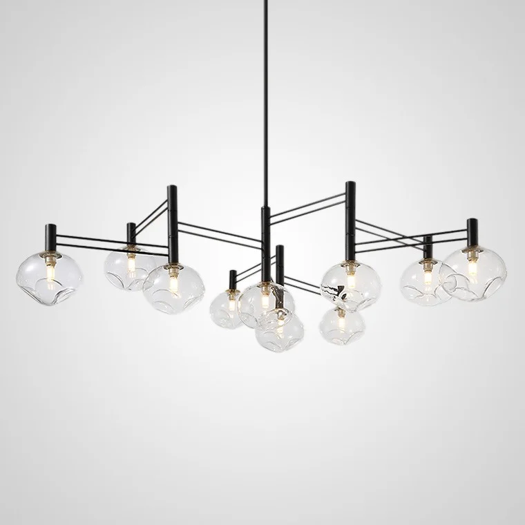 Люстра на штанге TEMPER L10 Black - изображение 1