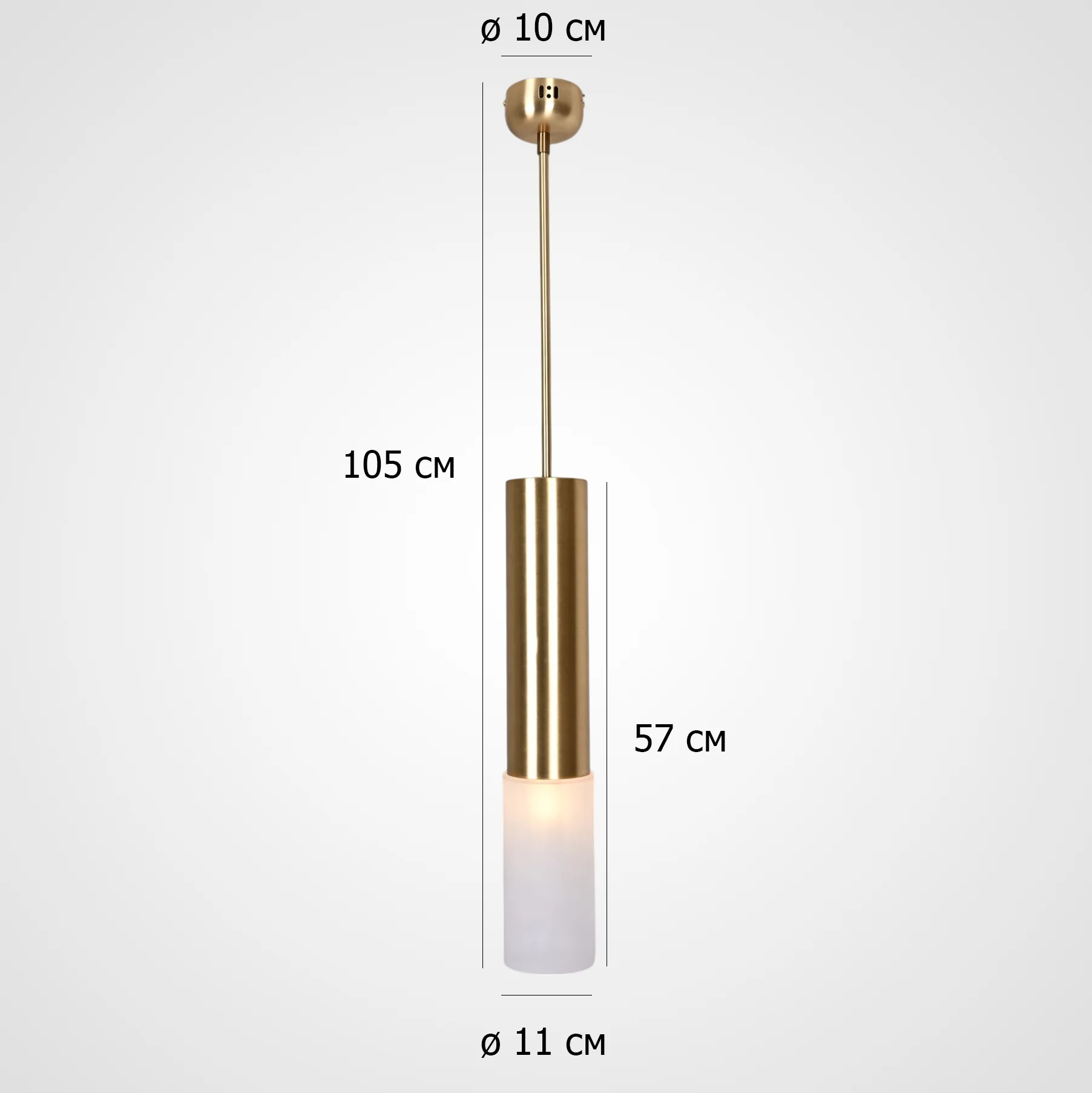 Подвесной светильник Tevra Gold D11 - миниатюра 2