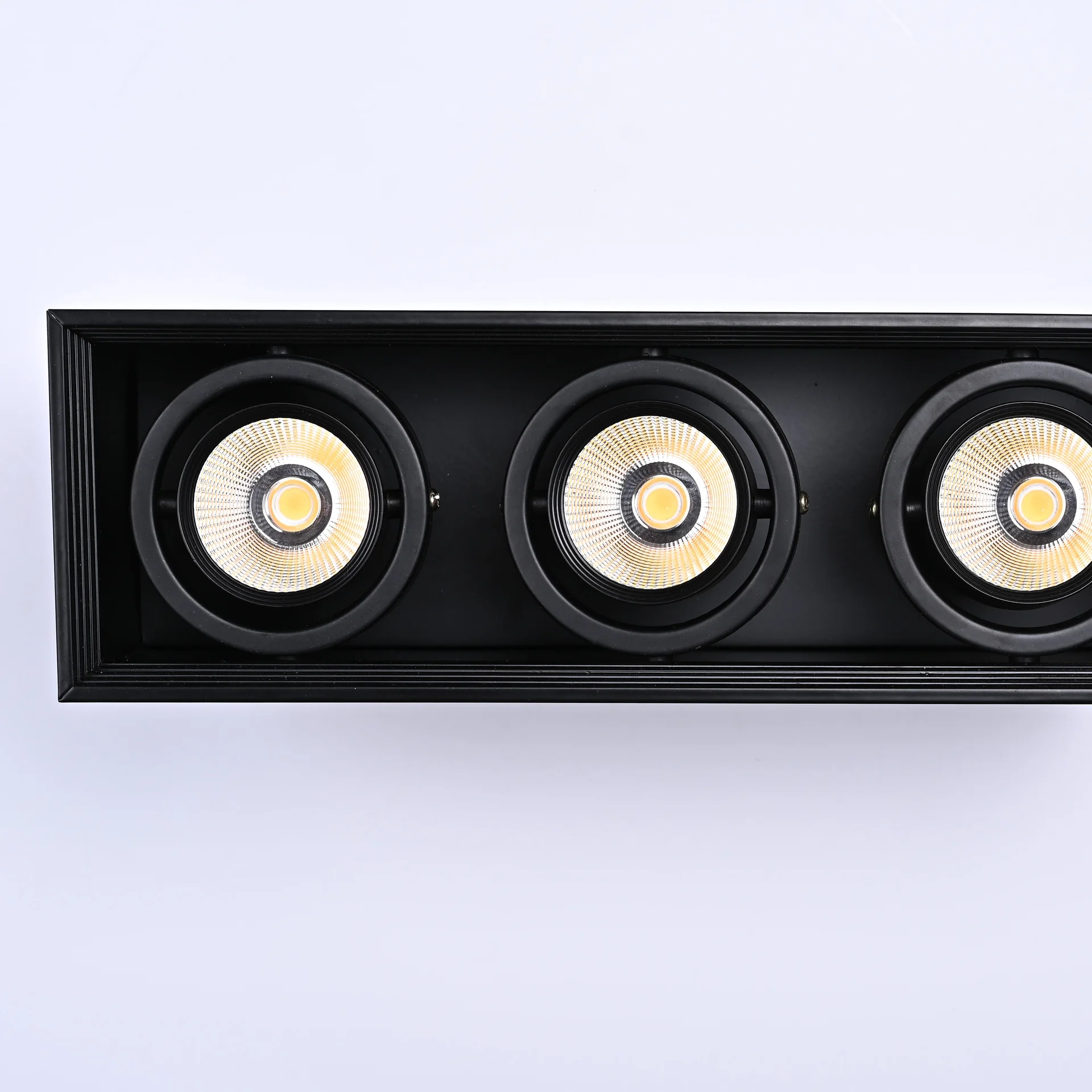 Встраиваемый светодиодный светильник LUMO L3 Black 4000 - миниатюра 4