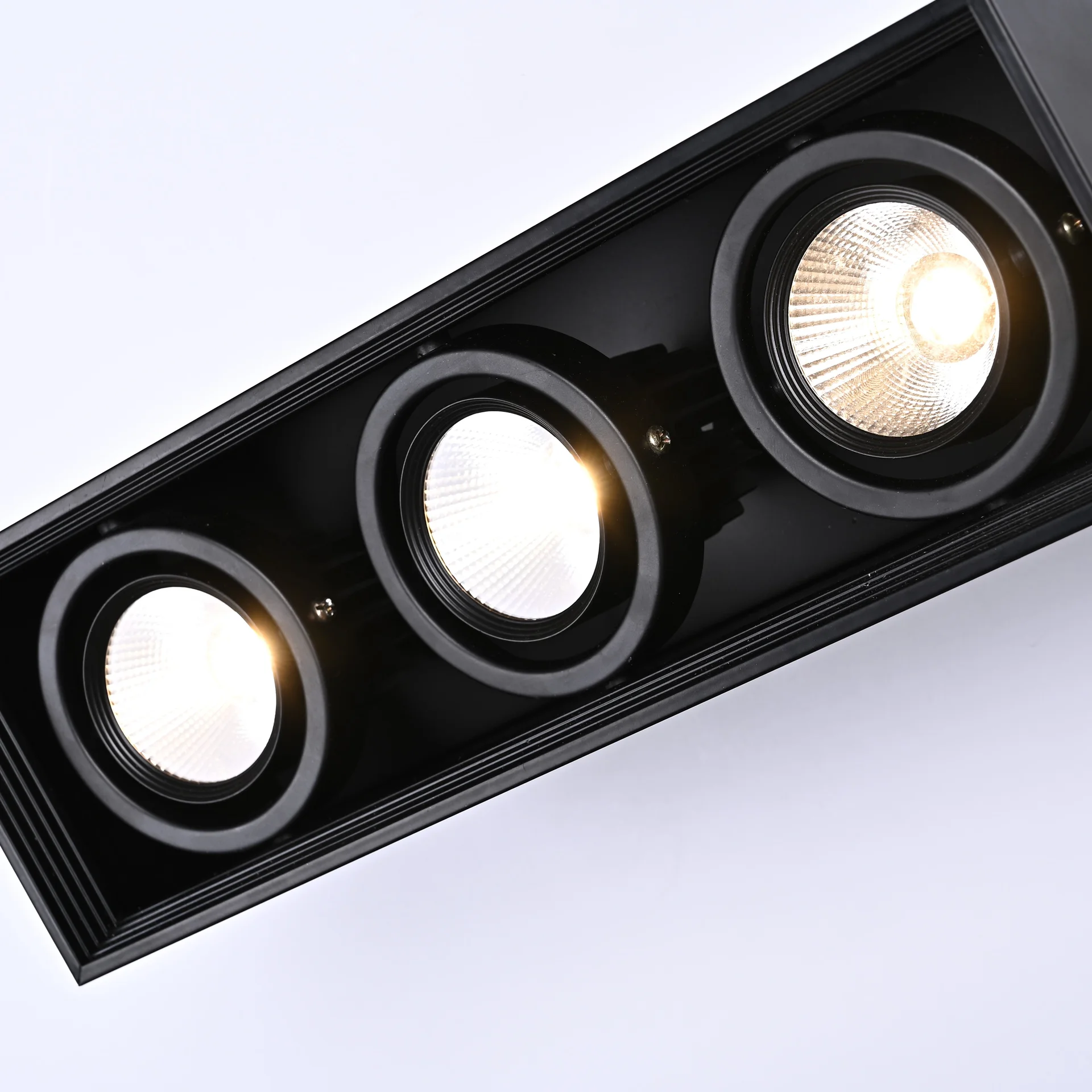 Встраиваемый светодиодный светильник LUMO L3 Black 4000 - миниатюра 6