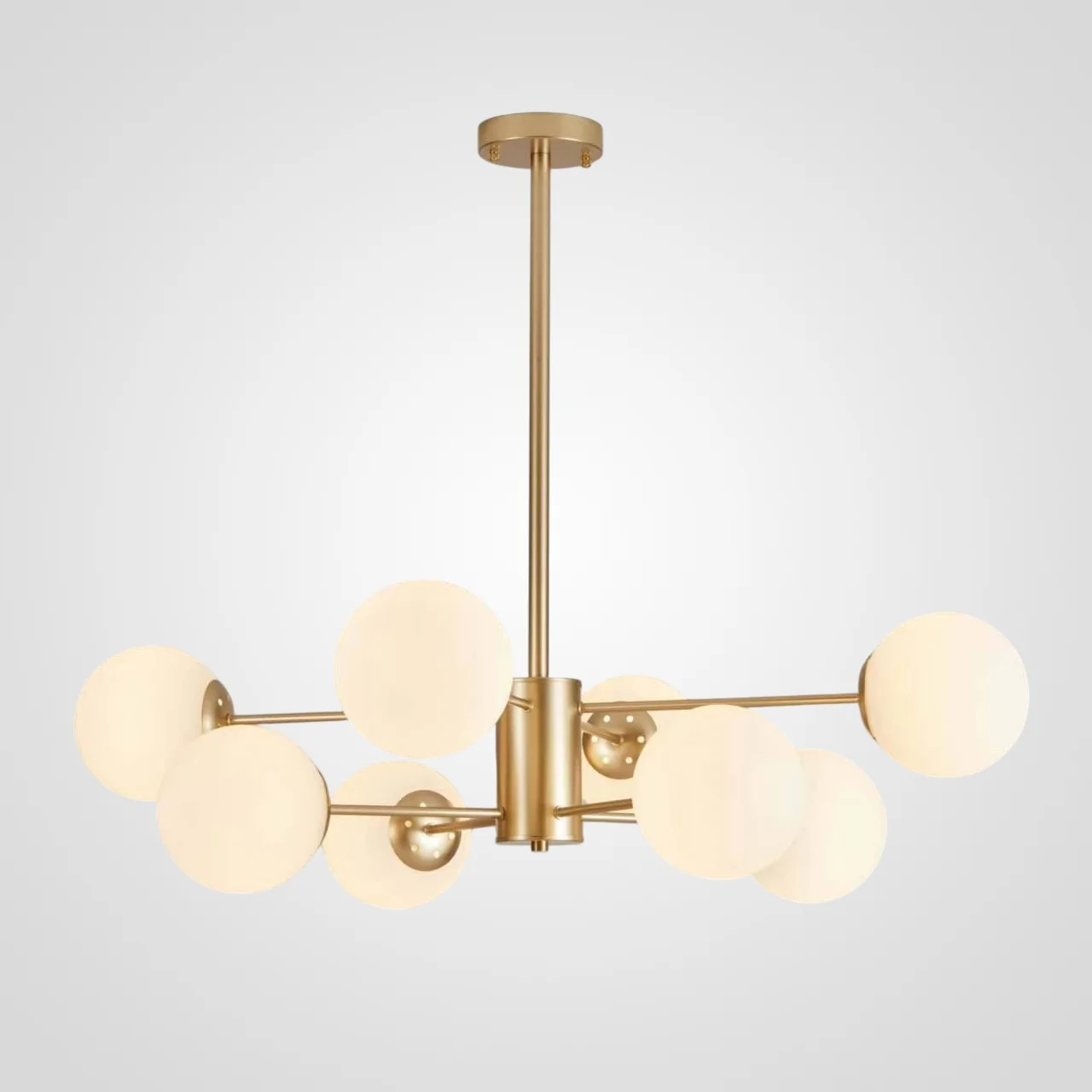 Люстра на штанге ROUNDI BRASS L8 - изображение 1