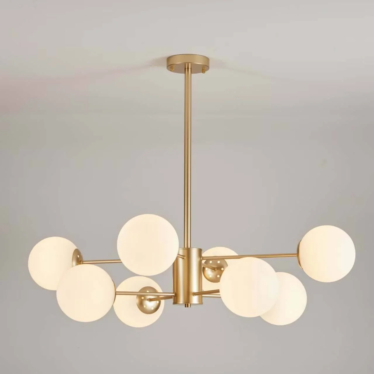 Люстра на штанге ROUNDI BRASS L8 - миниатюра 3