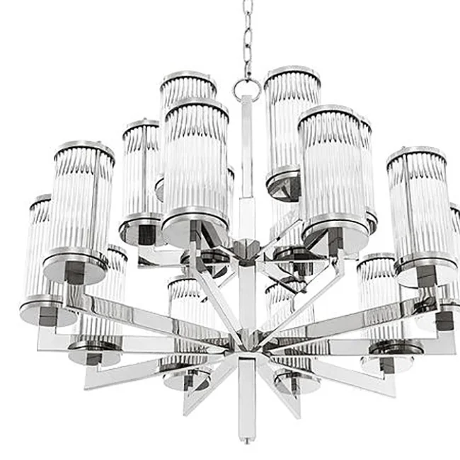 Подвесная люстра Сilindery Silver D75 - миниатюра 4
