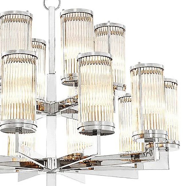 Подвесная люстра Сilindery Silver D75 - миниатюра 6