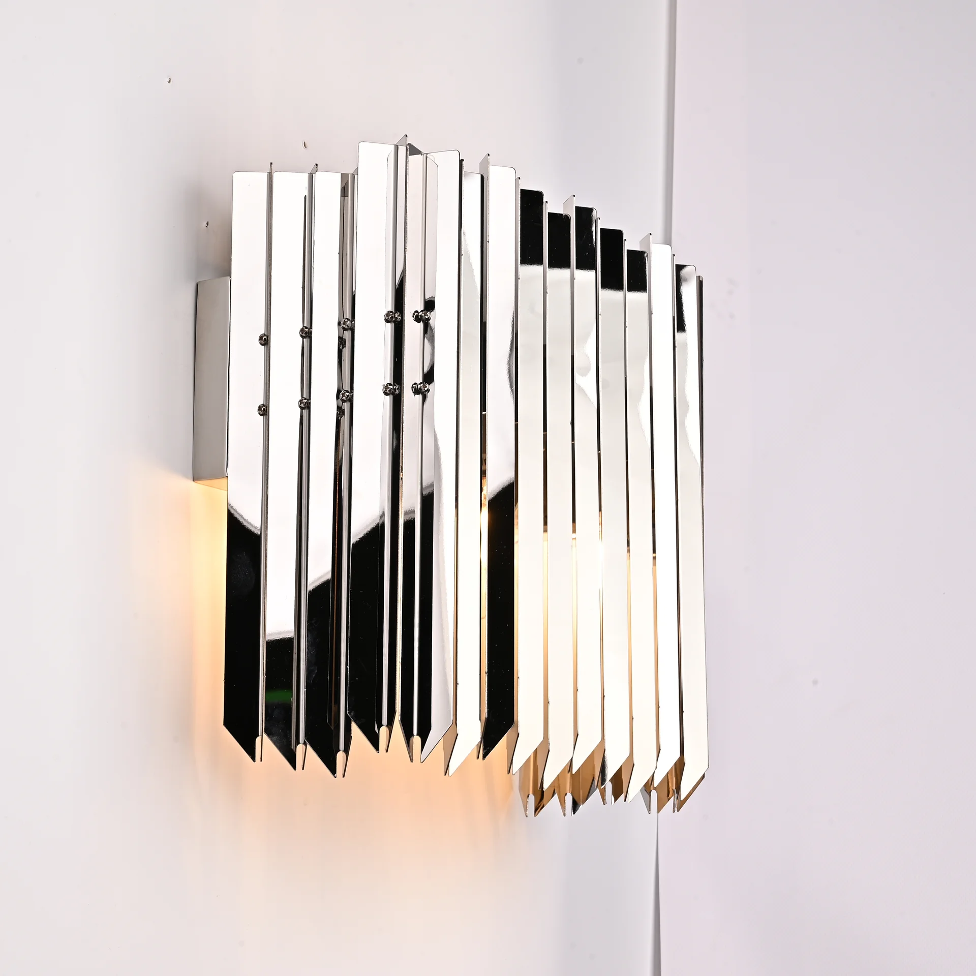 Бра Grace Lightning Facet Wall Lamp Silver - миниатюра 7