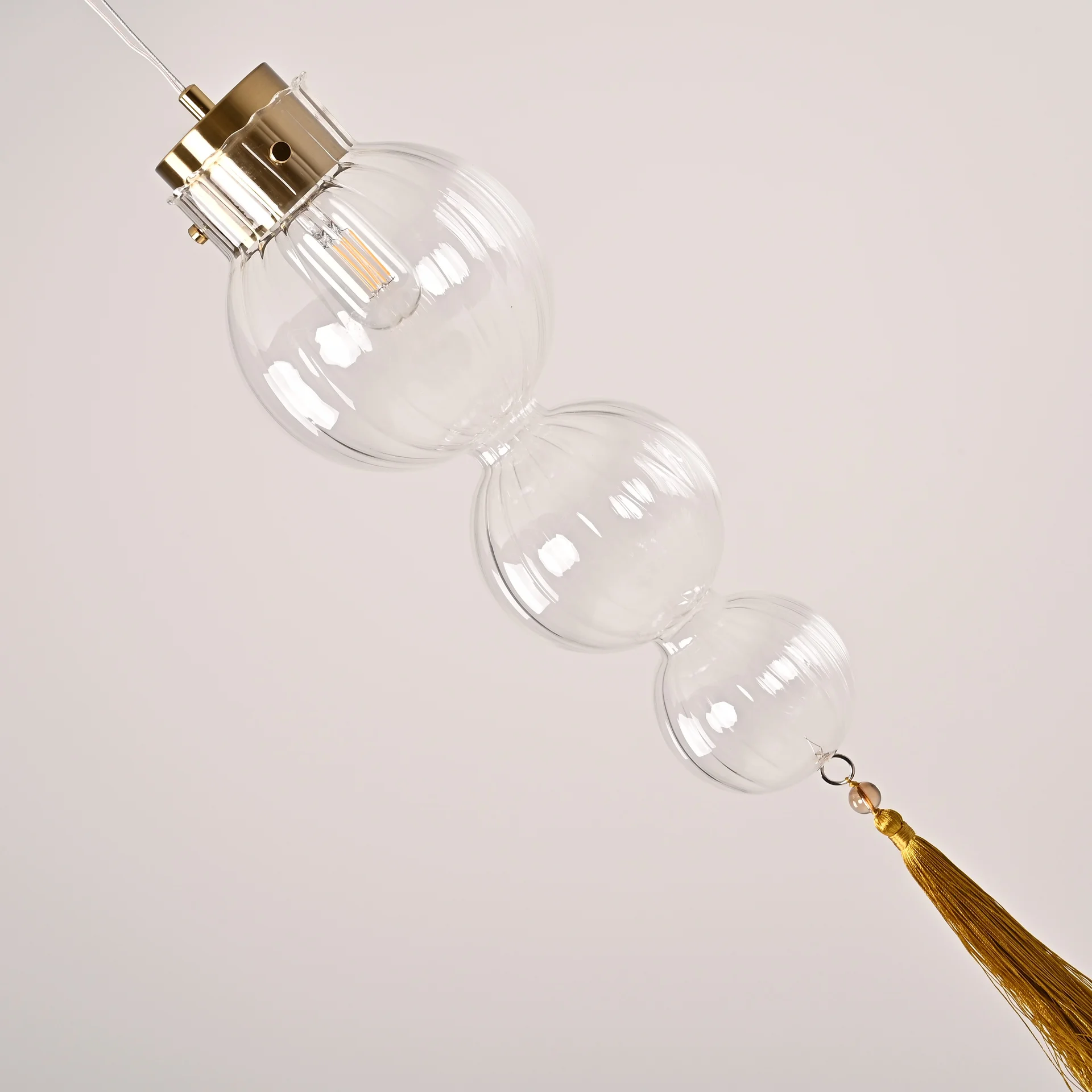 Подвесной светильник Heathfield Lighting - Medina Pendant Gold - миниатюра 13