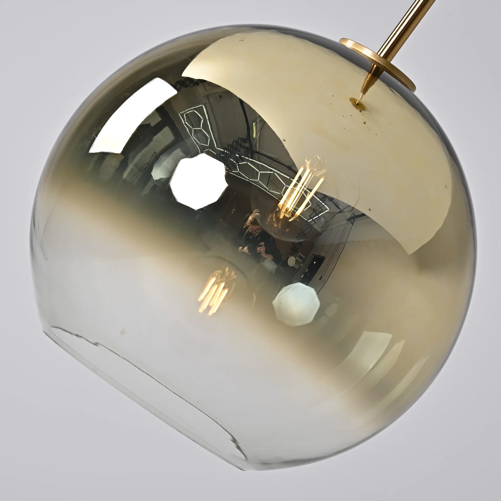 Подвесной светильник PASSAGE ONE D30 Gold - миниатюра 3